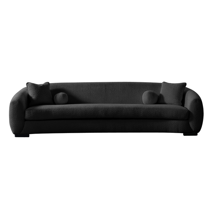 Bouclé 4 Seater Sofa