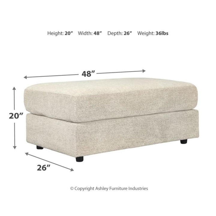 Soletren Oversized Accent Ottoman - Al Rugaib Furniture (4435458949216)