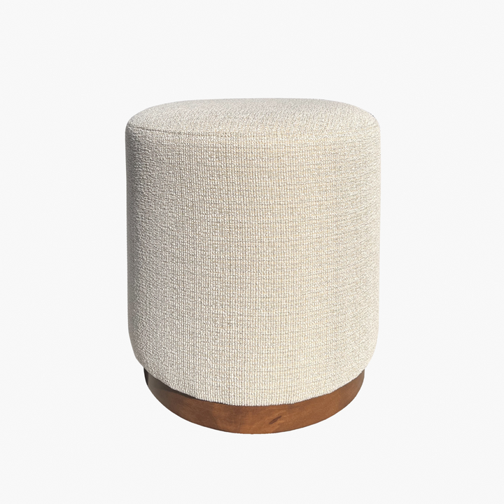 Linen Ottoman