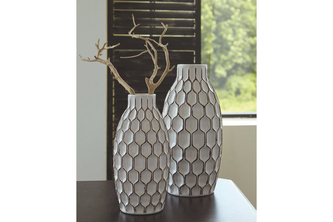 Dionna Vase (Set of 2) - Al Rugaib Furniture (1965019398240)