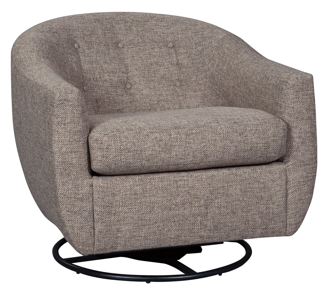 SWIVEL GLIDER ACCENT CHAIR (6598906052704)