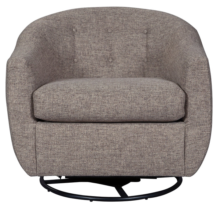 SWIVEL GLIDER ACCENT CHAIR (6598906052704)