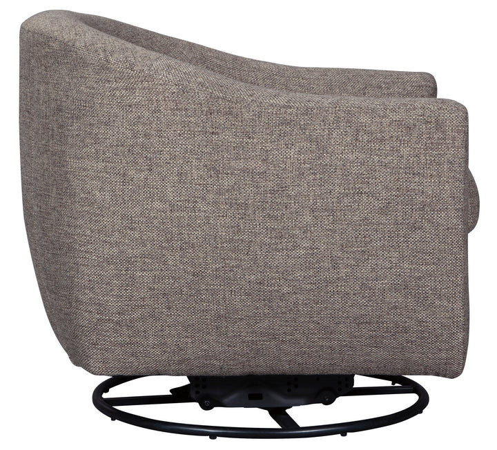 SWIVEL GLIDER ACCENT CHAIR (6598906052704)