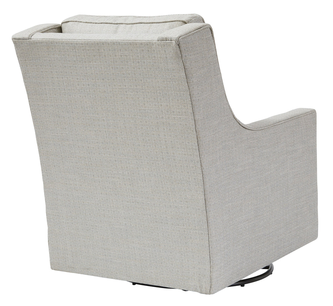 SWIVEL GLIDER ACCENT CHAIR (6565372297312)