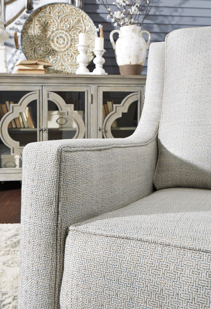 SWIVEL GLIDER ACCENT CHAIR (6565372297312)