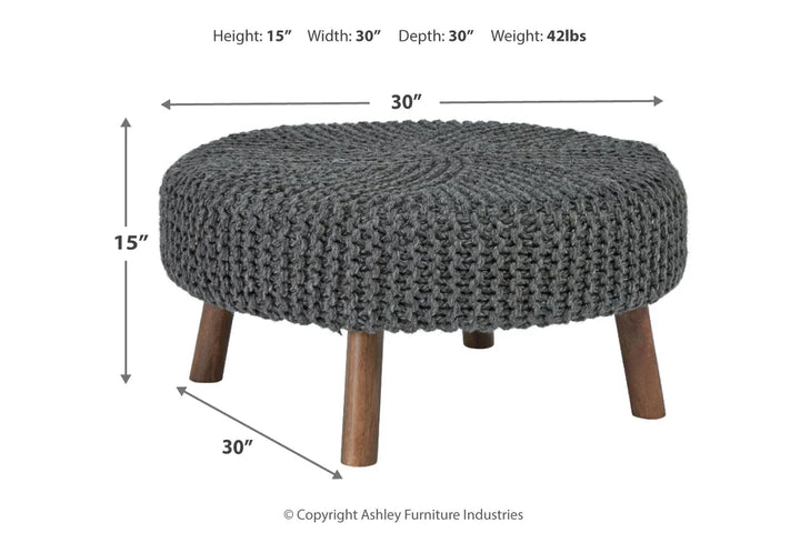 Jassmyn Oversized Accent Ottoman