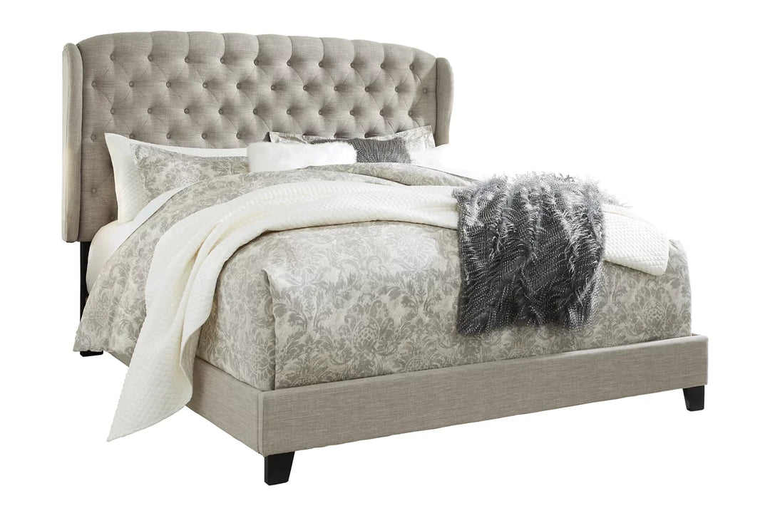 Jerary Queen Upholstered Bed (6621697572960)