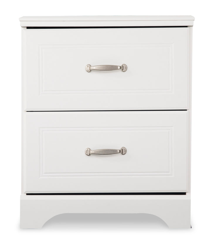 NIGHT STAND W/2-DRAWERS (6621664575584)