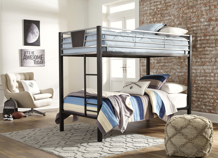 Twin/Twin Bunk Bed w/Ladder (6621835460704)