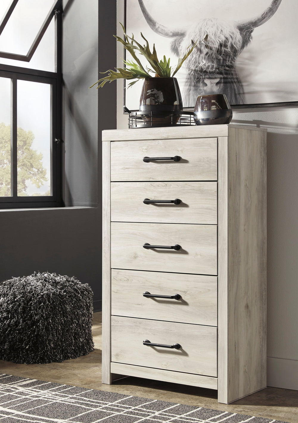 FIVE DRAWER CHEST (6621797449824)