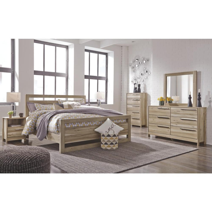 Taupe Five Drawer Chest - Al Rugaib Furniture (4299939545184)