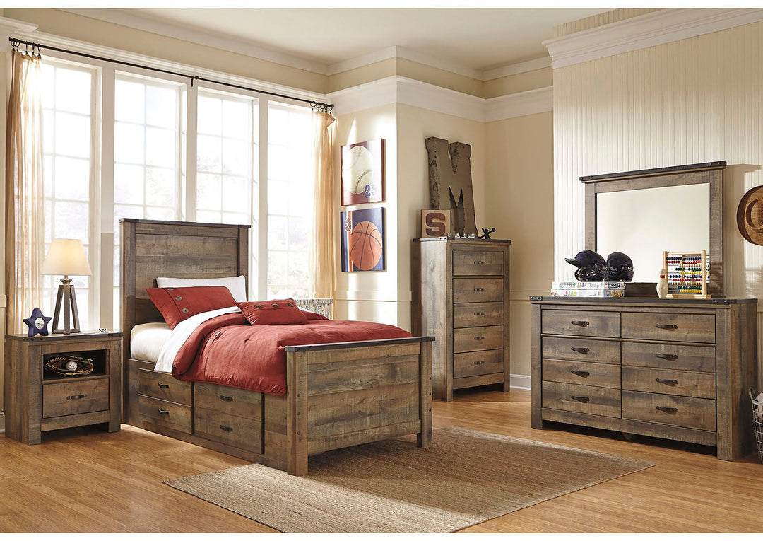 Trinell kids bedroom set - Twin-S (6561187463264)