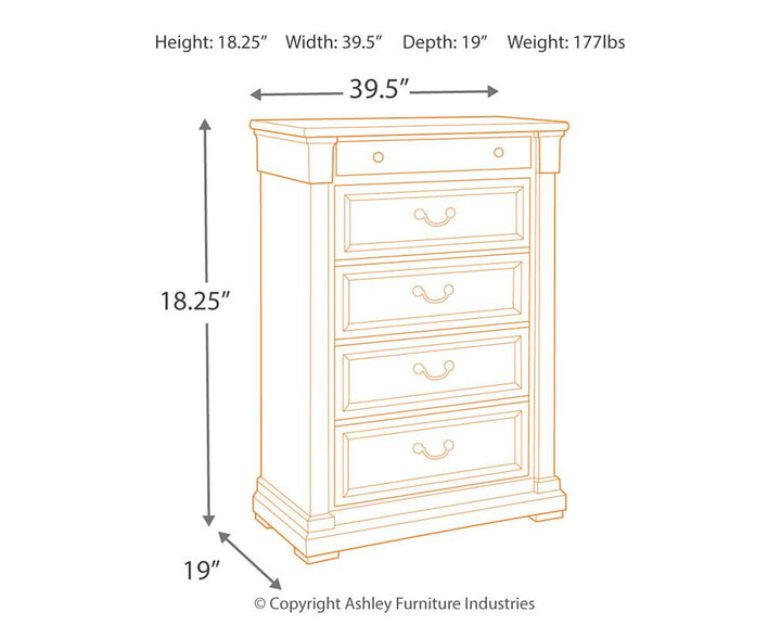 Bolanburg Chest - Al Rugaib Furniture (773284200544)