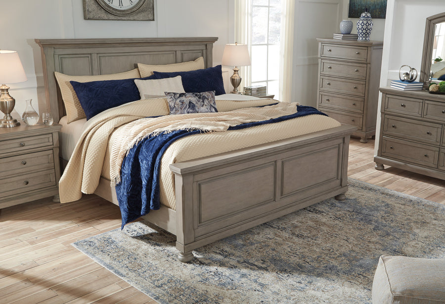 Queen Panel Bed (6599956299872)