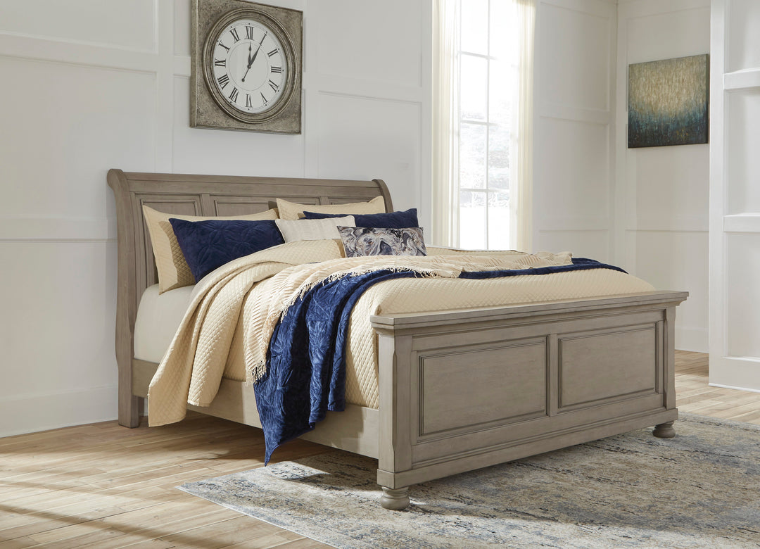 Queen Panel Bed (6599956299872)