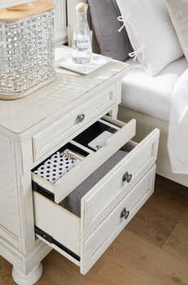 TWO DRAWER NIGHT STAND (6602228662368)