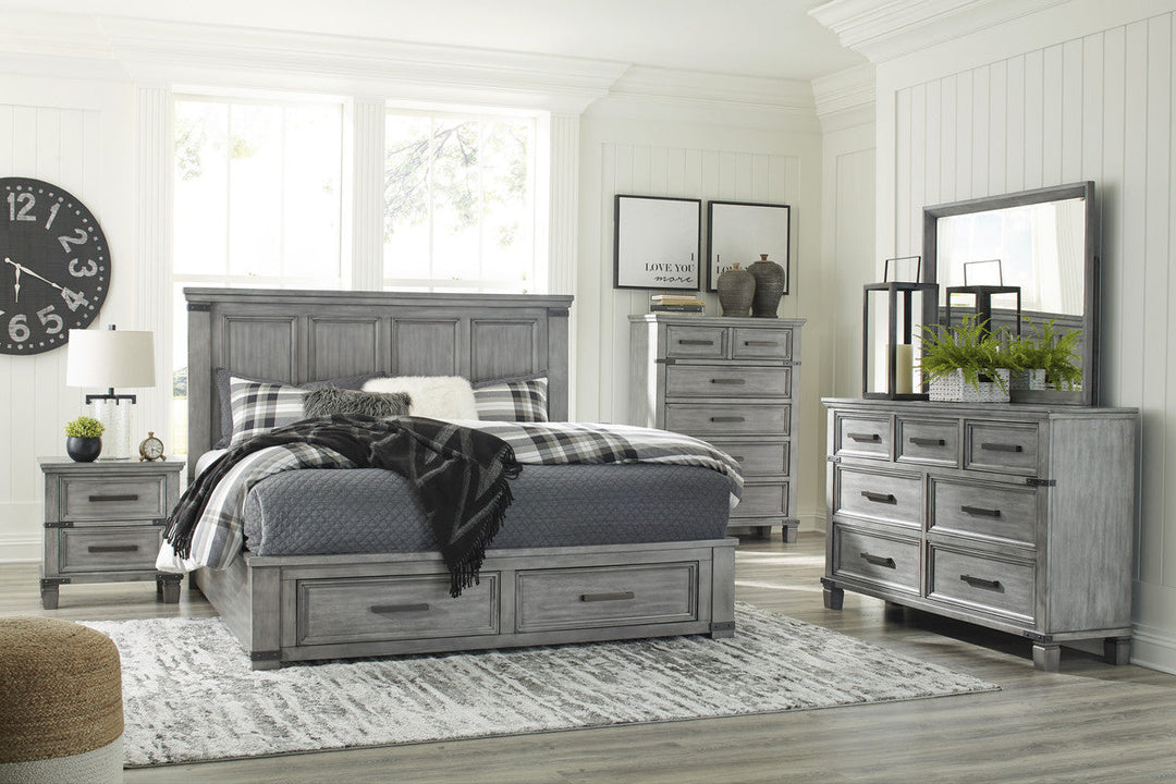 King Bedroom Set No Chest (6592024772704)