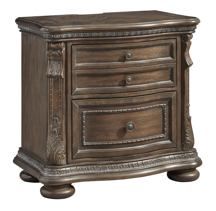 TWO DRAWER NIGHT STAND (6621700718688)