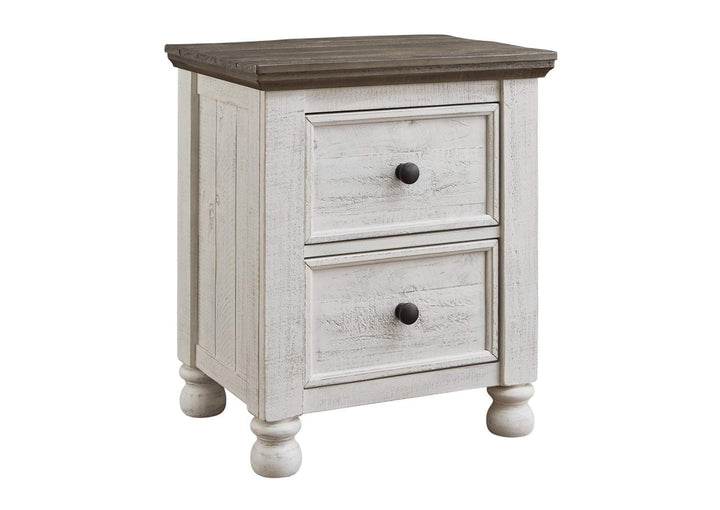 Two Drawer Nightstand (6602228138080)