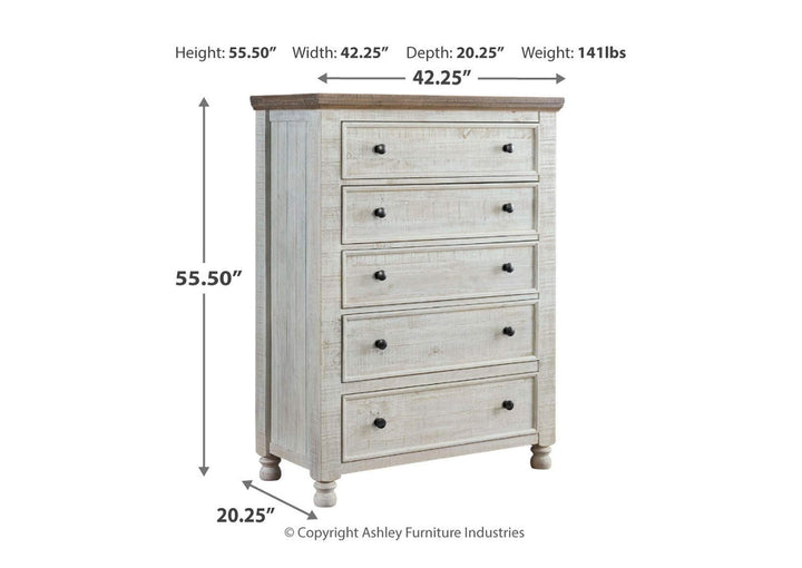 Five Drawer Chest (6602228039776)