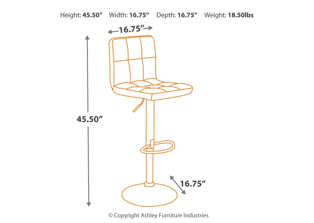 Bellatier Barstool (6536500543584)