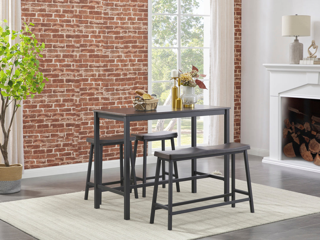 Playden Counter Height Dining Table and Bar Stools (Set of 4) (6646735568992)