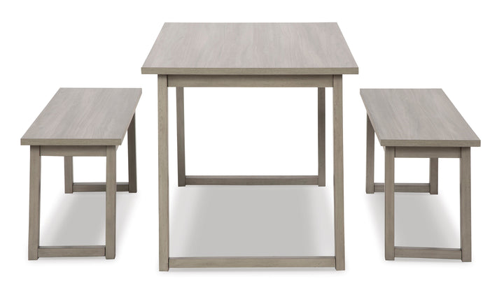 Loratti Dining Table and Benches (Set of 3) (6646729080928)