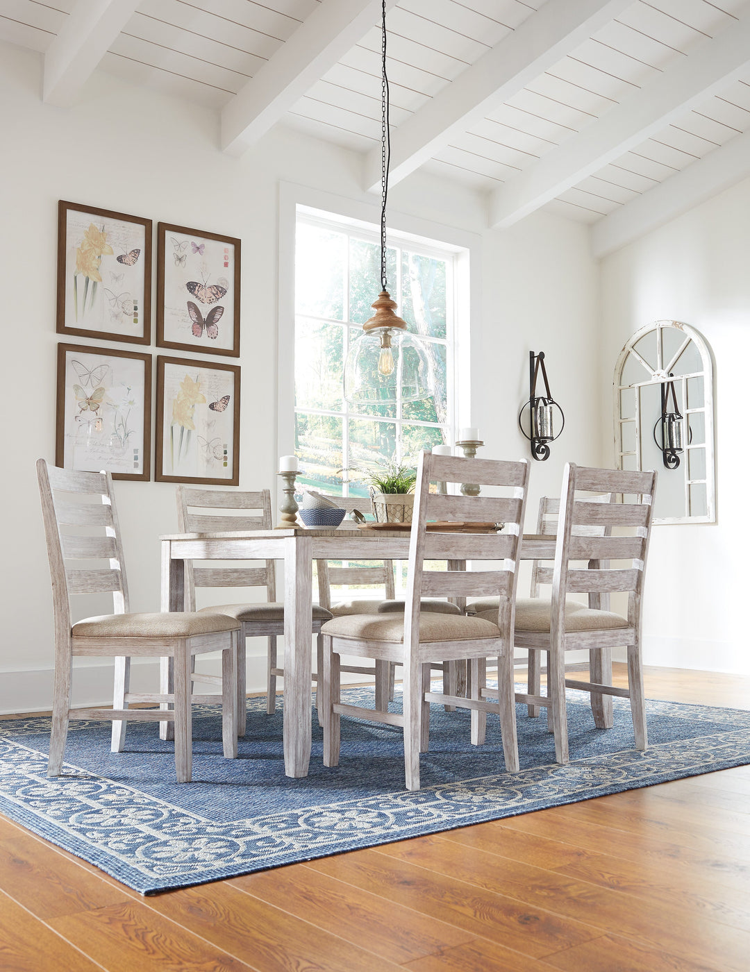 Skempton Dining Table and Chairs (Set of 7) (4260831920224)