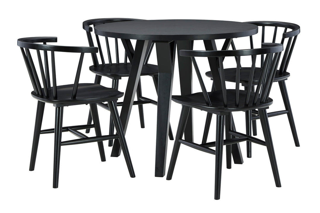 Round Dining Table Set (6588882911328)