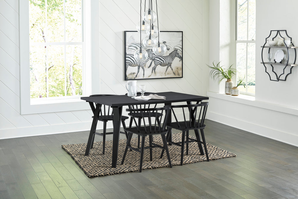 Rectangular Dining Table Set (6588882878560)