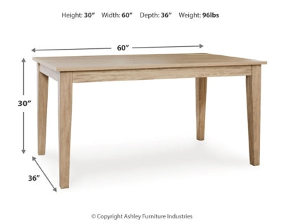 Gleanville Dining Table