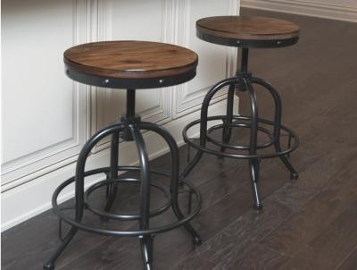 Swivel Stool - Al Rugaib Furniture (4634833256544)