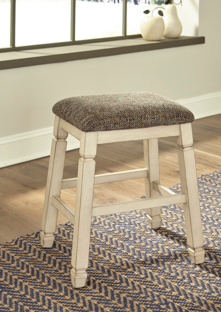 UPHOLSTERED STOOL (6621788799072)