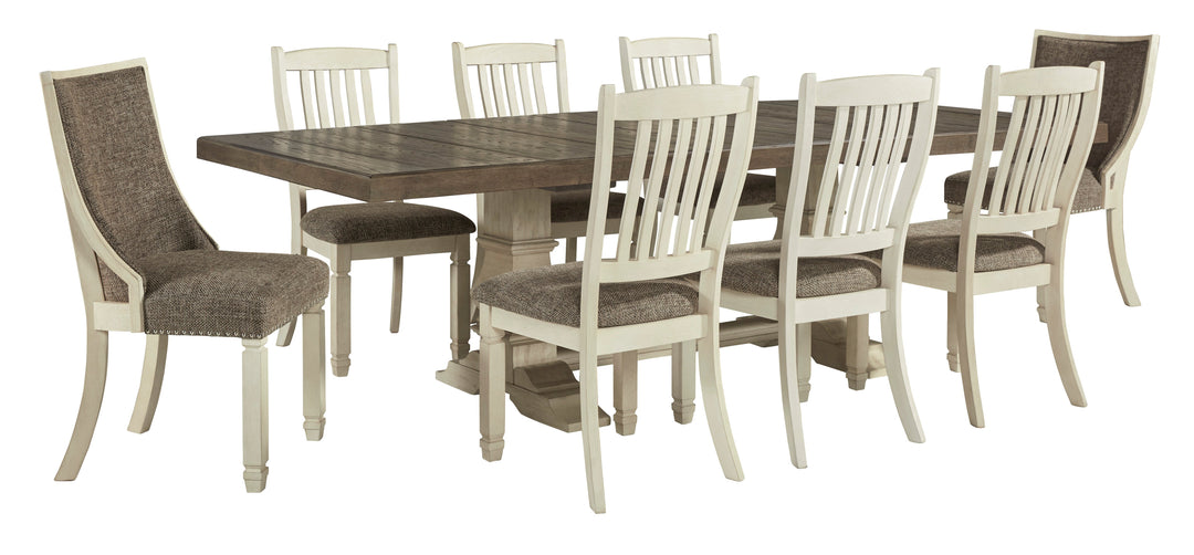 Dining Table Set 10 Chairs (6596540727392)