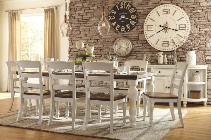 Marsilona Dining Room Table - Al Rugaib Furniture (8767626514)