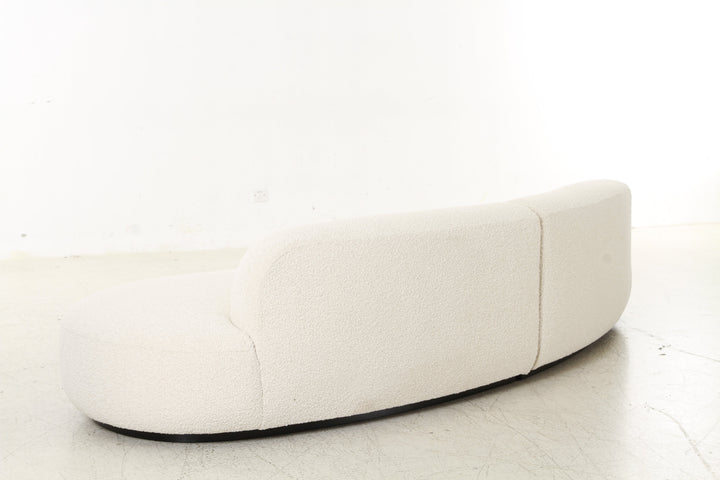 Björn Bouclé Cream Sofa