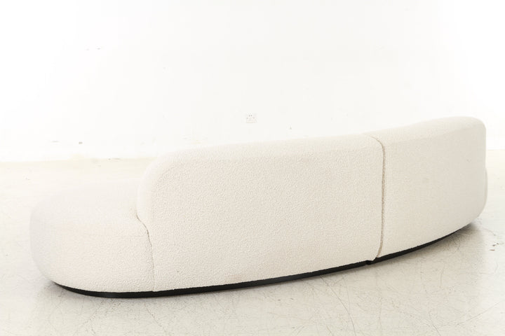 Björn Bouclé Cream Sofa