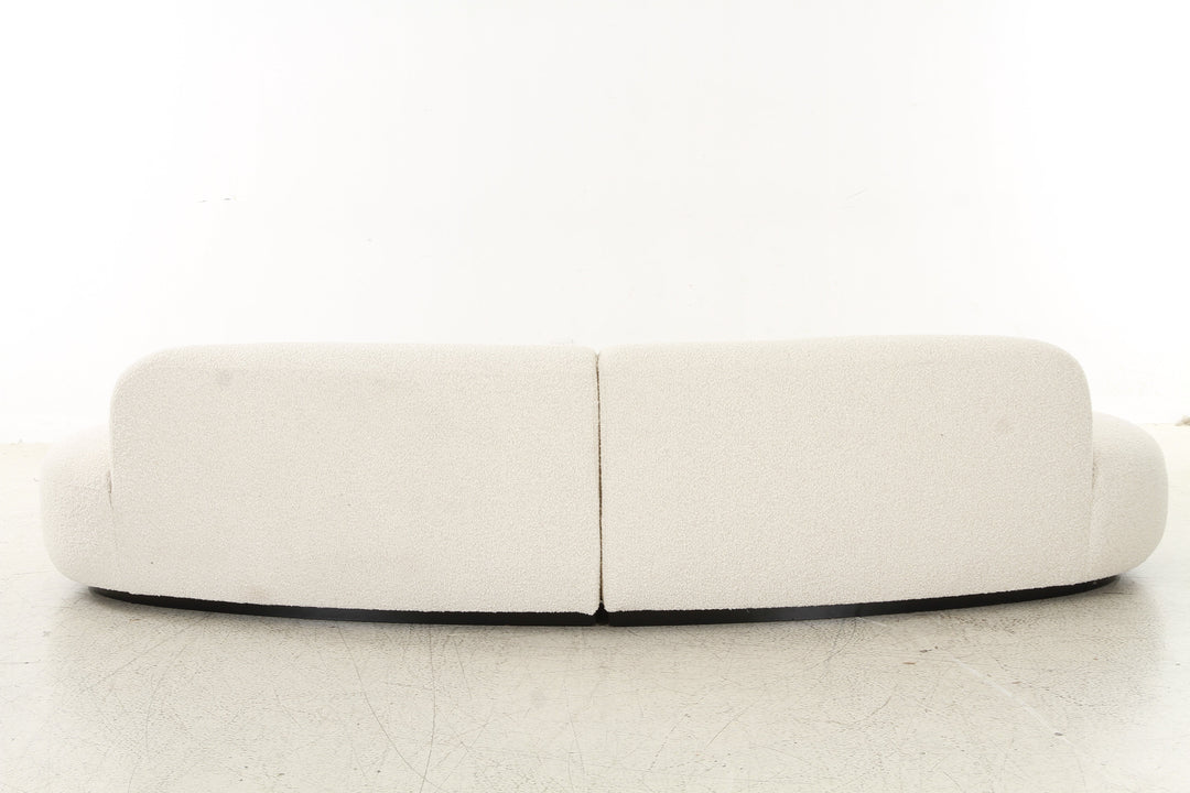 Björn Bouclé Cream Sofa