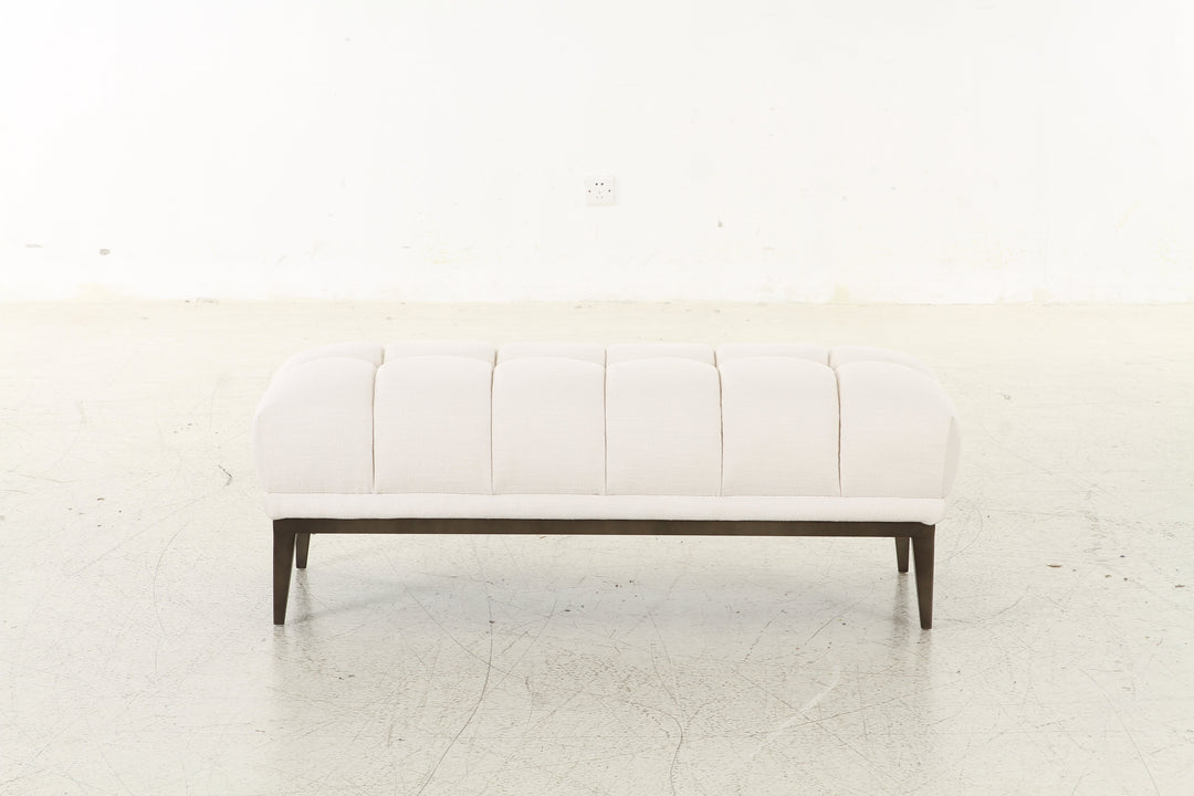 Avalon White & Black Bench