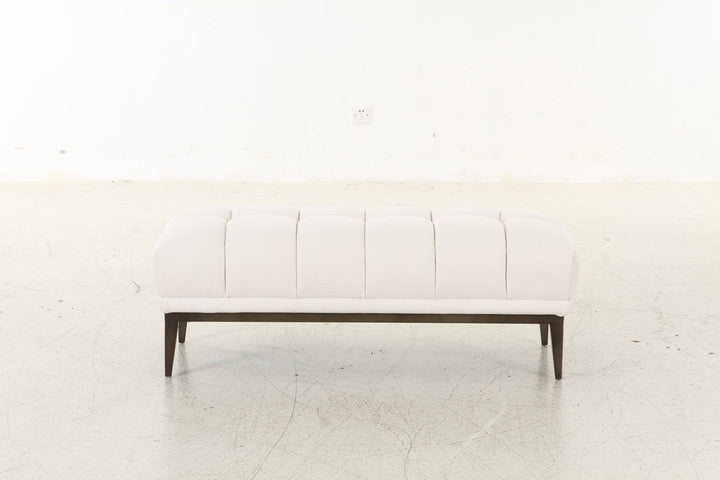 Avalon White & Black Bench