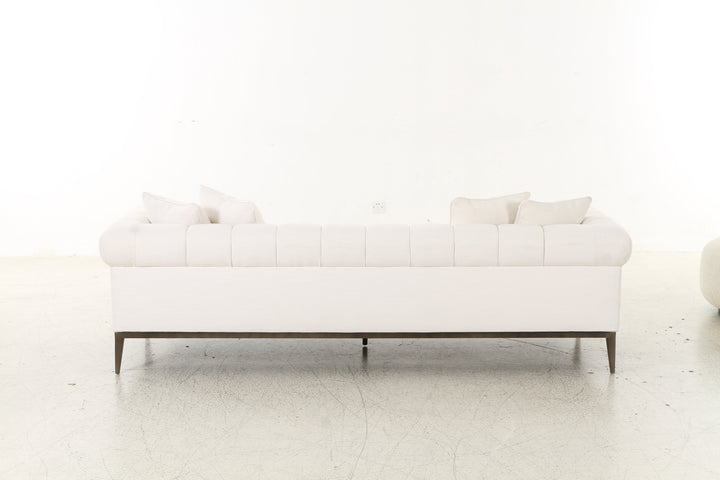 Avalon White & Black Sofa