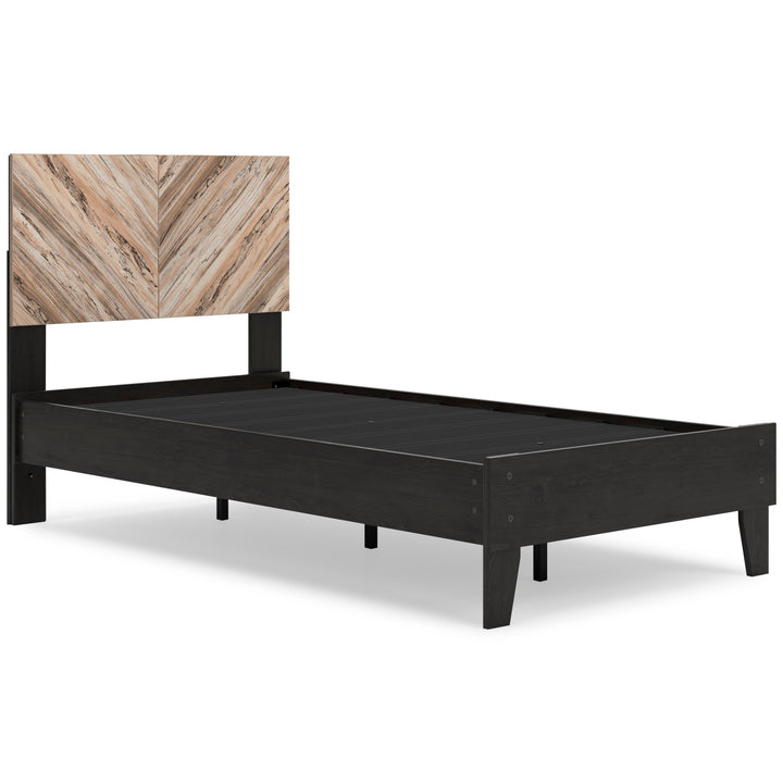 Black Piperton Twin Platform Bed