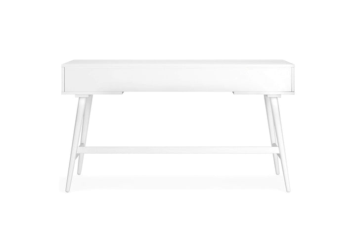 Thadamere White Home Office Desk (6615591125088)