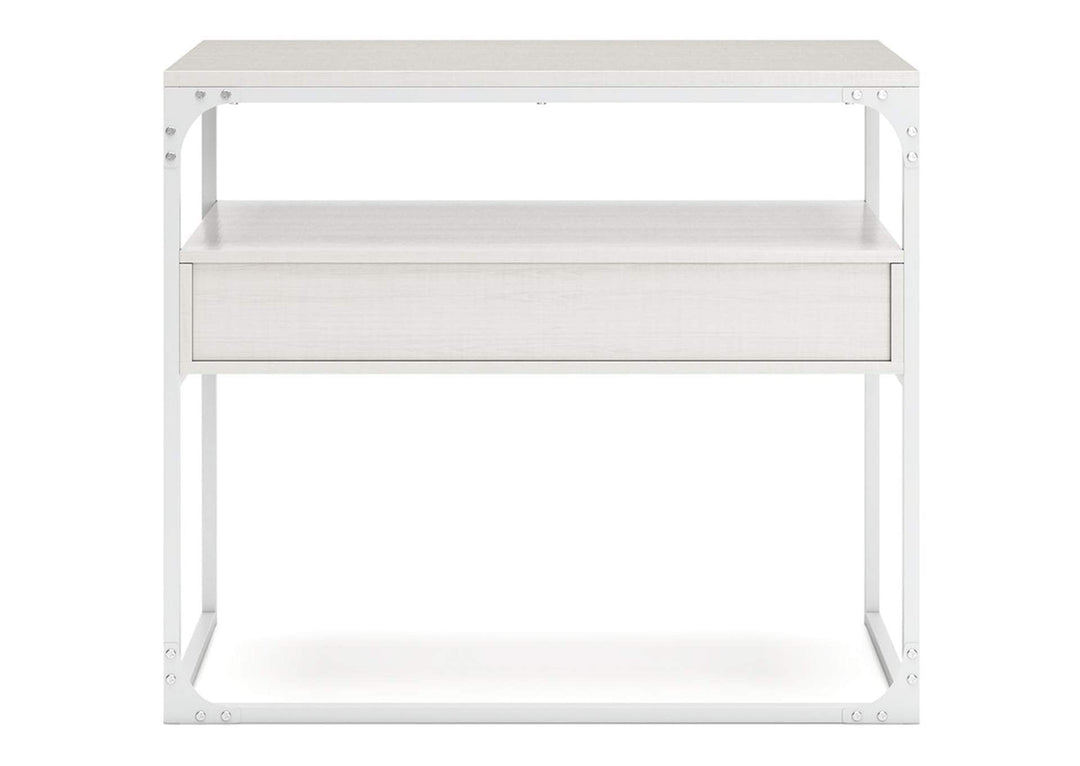 Deznee White Credenza (6615635165280)