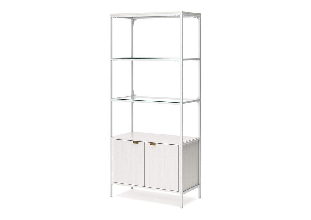 Deznee White Large Bookcase (6615631265888)