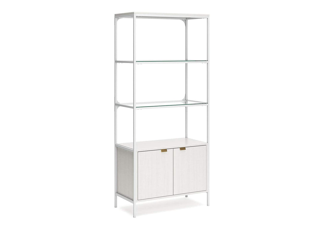 Deznee White Large Bookcase (6615631265888)