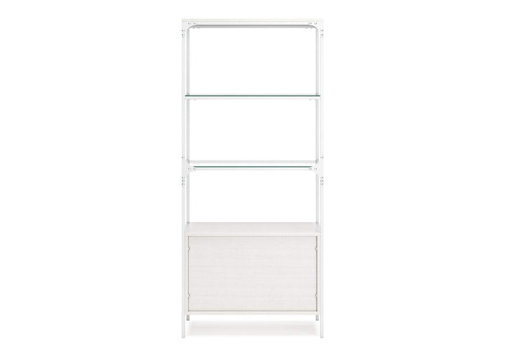 Deznee White Large Bookcase (6615631265888)