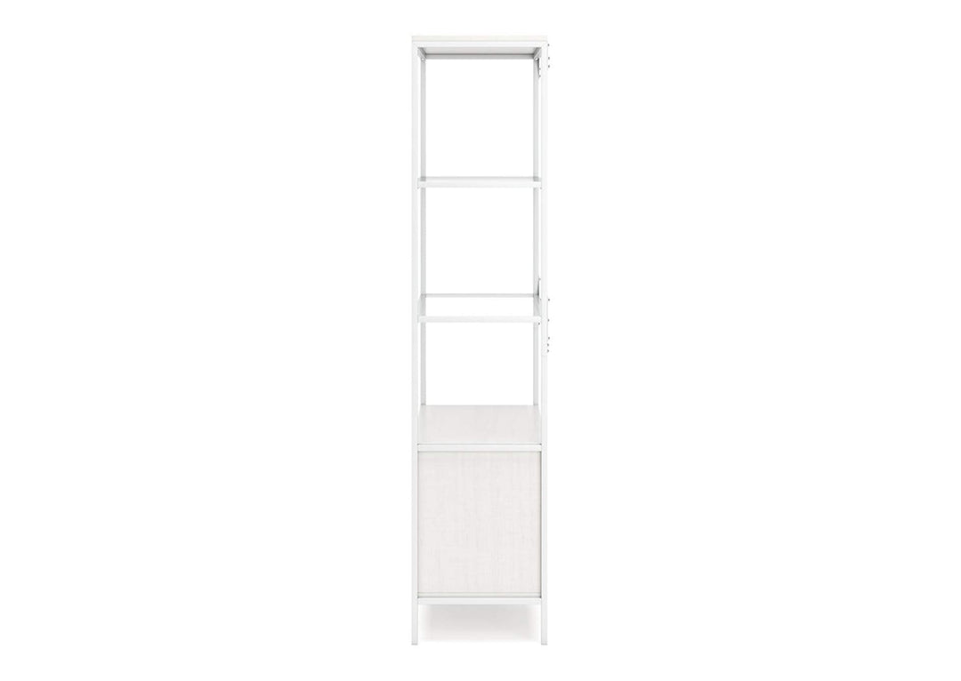 Deznee White Large Bookcase (6615631265888)