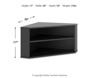 Otaska Home Office Corner Bookcase