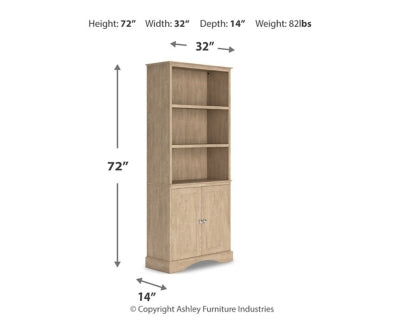 Elmferd 72" Bookcase